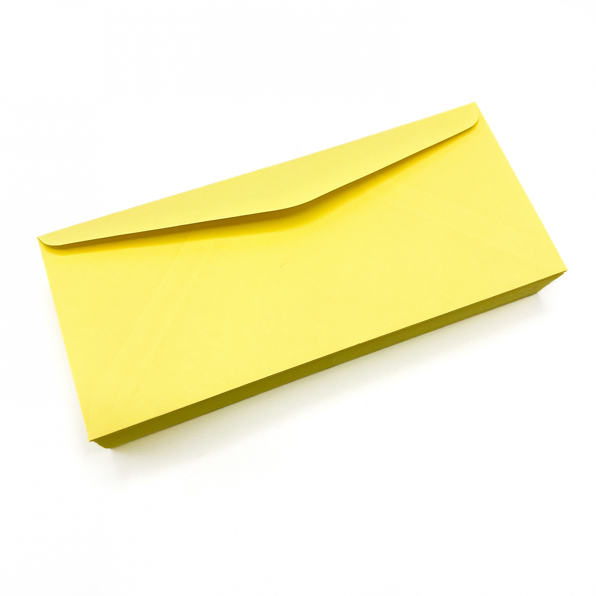 Lettermark Window Envelope Yellow 10 24lb 500/pkg Paper, Envelopes